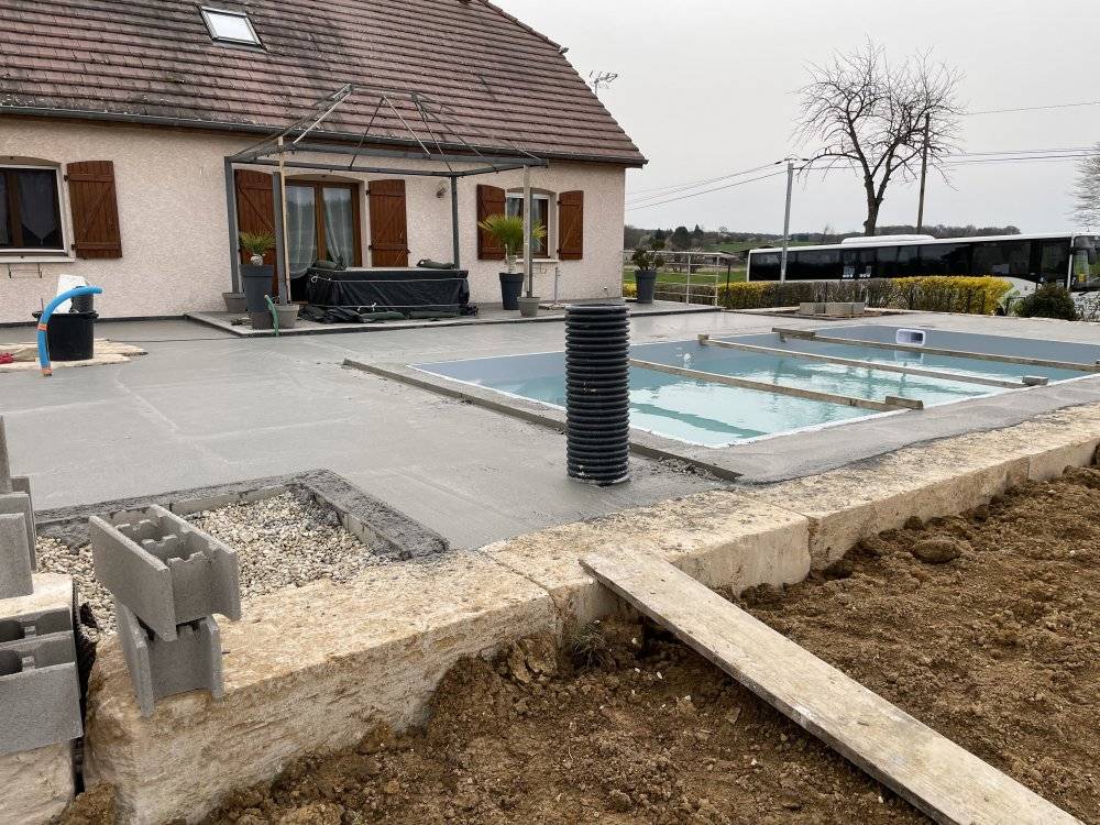 terrassement à Pierre-de-Bresse