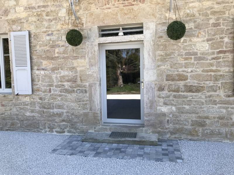 Création d'allées et cours en pavés par MGTA