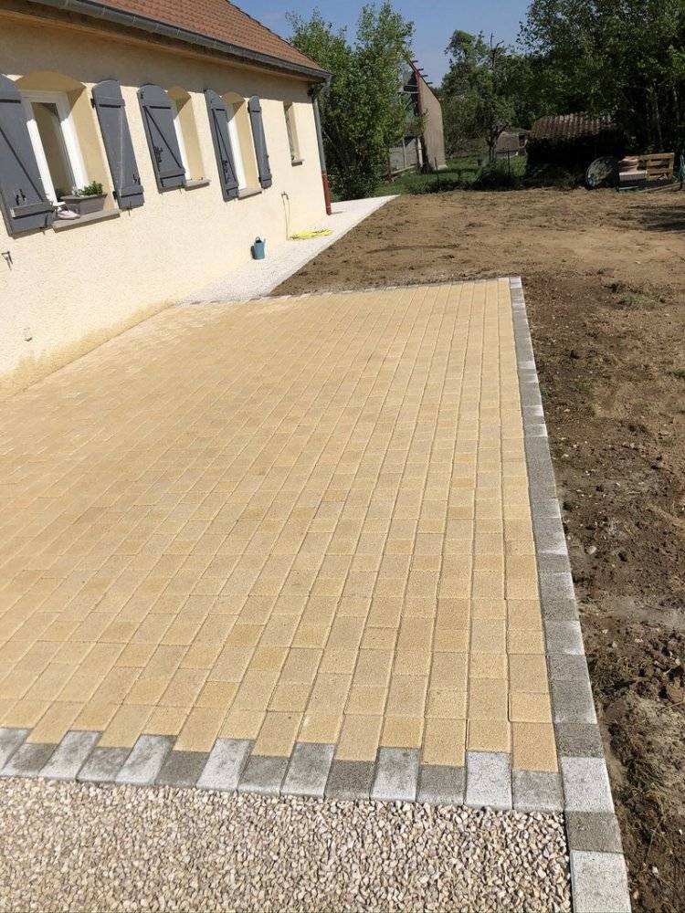 Création de cours en pavés