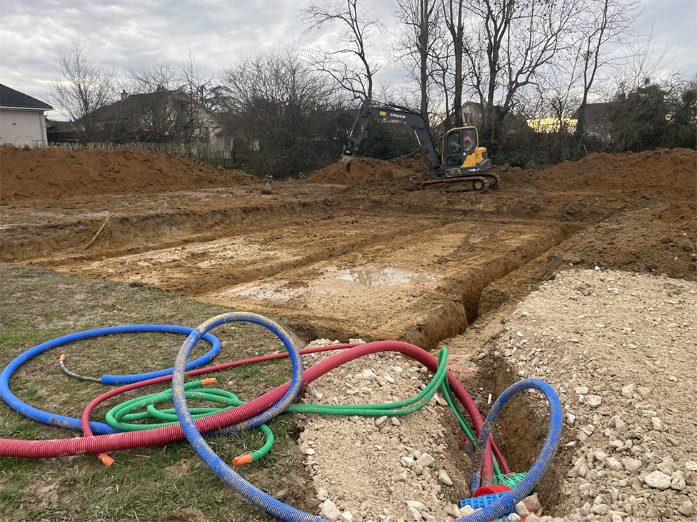 Projet du 09/01/25 : Terrassement d'un pavillon
